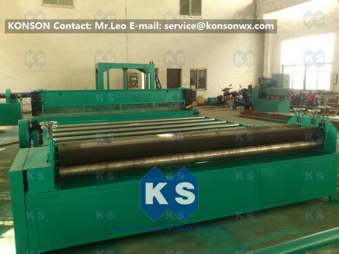 Chaîne de production ultra-rapide de Gabion machines 7.5kw 4300mm de coupe de feuille de fabrication