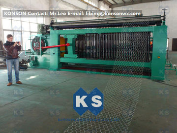 Double machine de Gabion d'entraînement de support/machine hexagonale de grillage