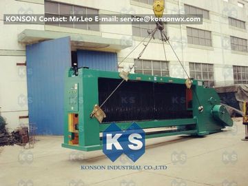 Double machine de Gabion d'entraînement de support/machine hexagonale de grillage