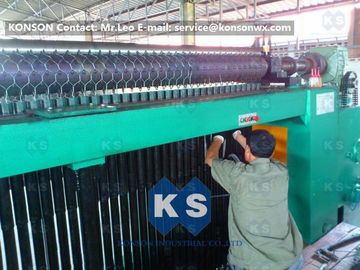 Double machine de Gabion d'entraînement de support/machine hexagonale de grillage